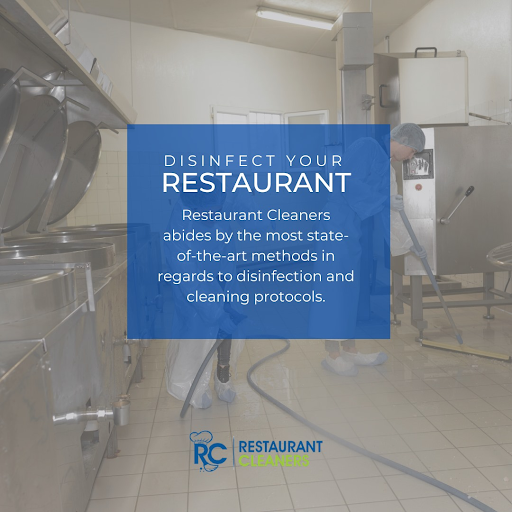 Restaurant cleaners Disinfect Your Restaurant banner